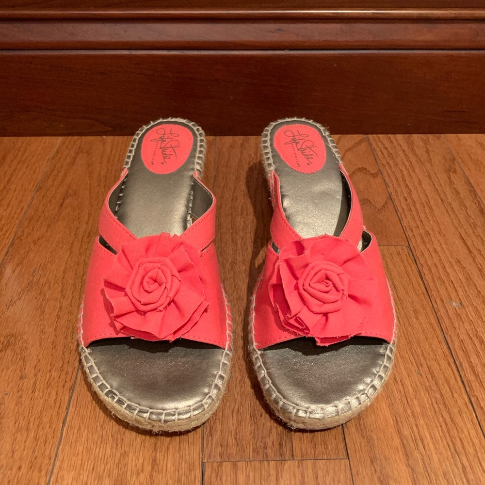 Life Stride Coral Wedges